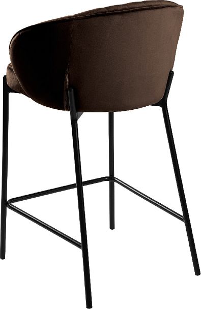Комплект полубарных стульев Миэль коричневый/черный, 2 шт. - Вид 5