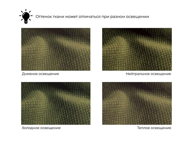 Диван книжка Надежда (полностью микровельвет зеленый) - Вид 9