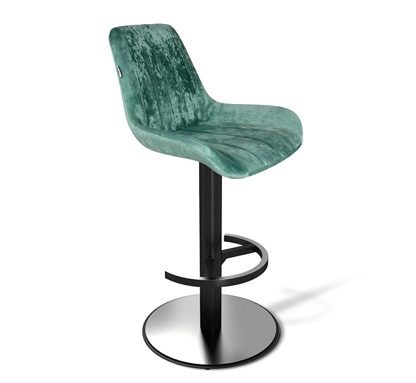 Стул барный SHT-ST37/S137 зеленый чай/черный муар - Вид 1