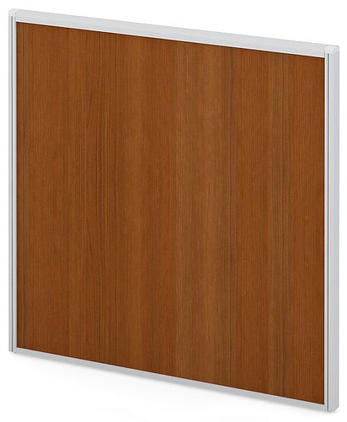 Модуль сплошной "Мобильные офисные перегородки «Логика»"  ПК-ЛГ-МДС138х140Д-В1-35 миланский орех светлый - Вид 1