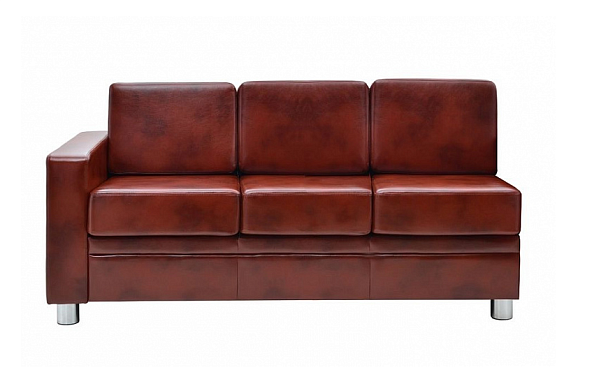 Диван "Афина А-02/11" 3-х местный с левым подлокотником - Вид 1