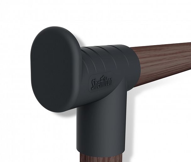 Вешалка Sheffilton CH-4345 на колесиках черный/темный орех - Вид 5