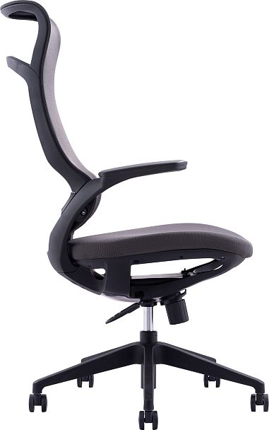 Кресло руководителя Everprof Spirit (Спирит) Сетка Черный - Вид 3