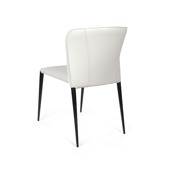 Стул Albert, кожа белый - Вид 5