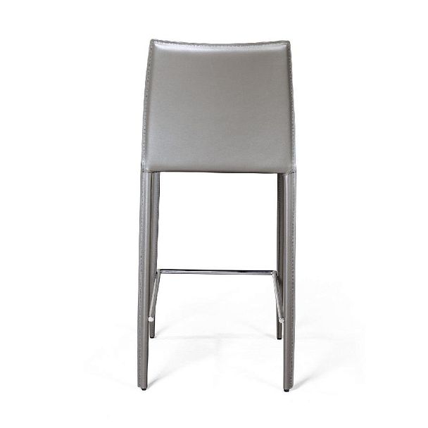Стул полубарный Rolf, кожа тауп - Вид 5