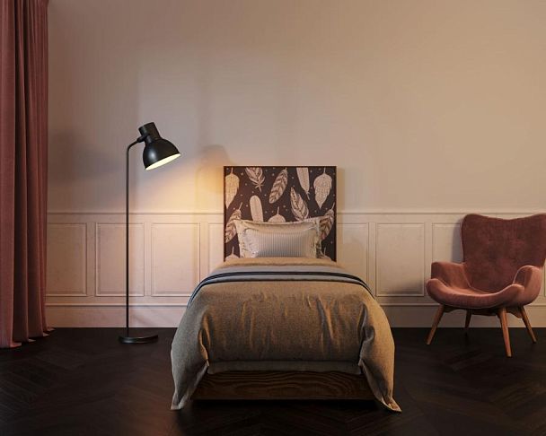 Кровать Berber 90х200 см принт 40 арт BB43/Print_40 - Вид 2