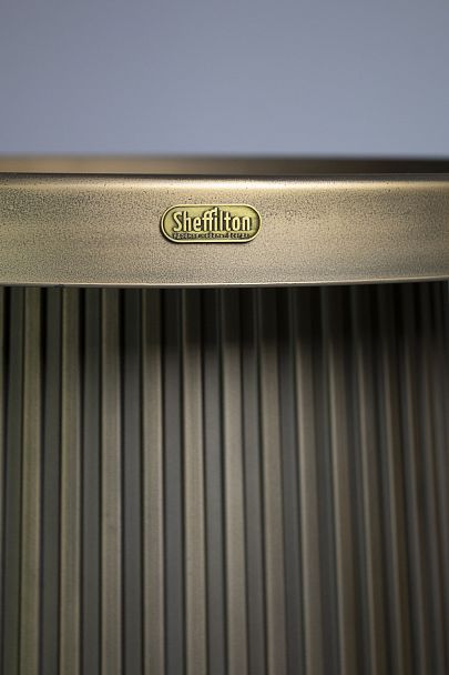 Столик журнальный Sheffilton SHT-CT94 патина золотая - Вид 5