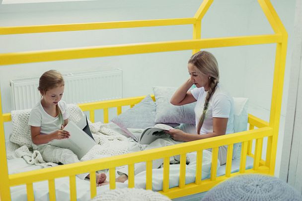 Кровать Дрима МБ, желтый - Вид 9