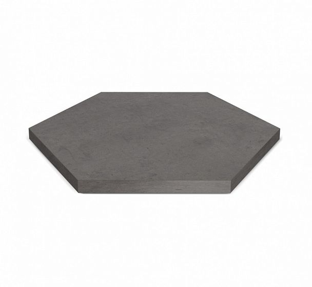 Столешница Sheffilton SHT-ТT20 70 ЛДСП бетон чикаго темно-серый - Вид 1