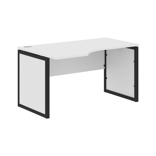 Стол эргономичный XQPCET 149(L) Белый/Антрацит 1400х900х750 XTEN-QP - Вид 1