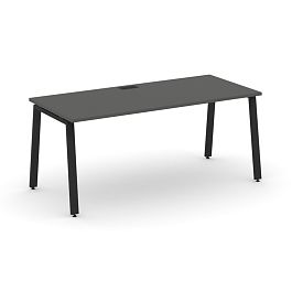 Style Project Direct Direct Стол письменный SN-6A.SR-024.M Антрацит/Металл Черный 1580*800*750 - Фото предпросмотра