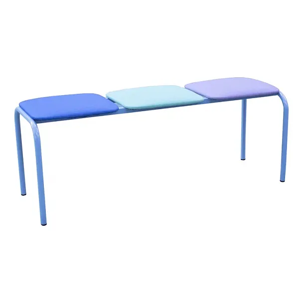 Банкетка Гнутая 3-х мест, раздельное сидение - Вид 2