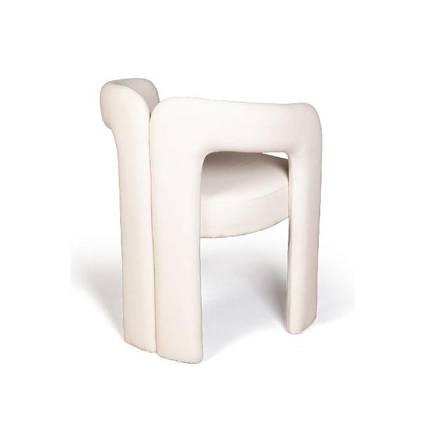 Полукресло Angie, ткань, велюр молочный - Вид 9