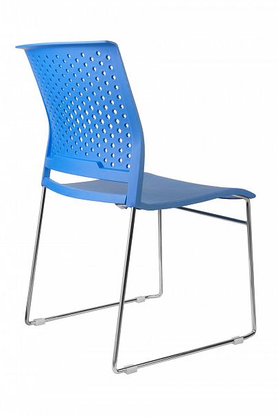 Кресло "Riva Chair" D918 синий, стопируемый - Вид 4