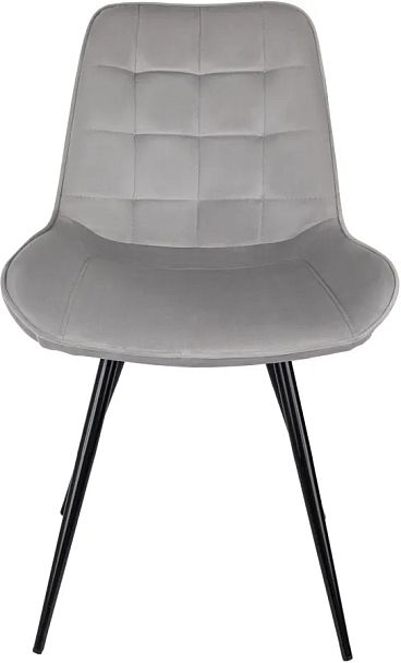 Стул для дома Бюрократ CH-K2_4 комплект 4шт св.серый Holland 09 металл черный на ножках (CH-K2_1/HL09_4) - Вид 2