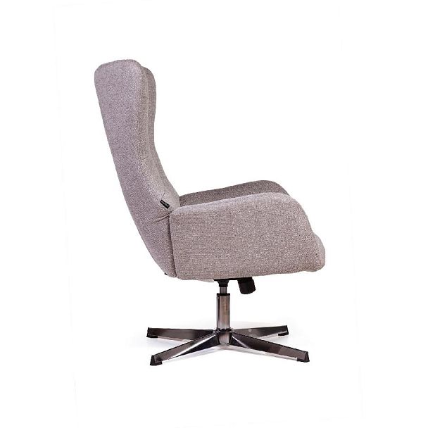 Кресло качалка с оттоманкой ANDREA, серый - Вид 5