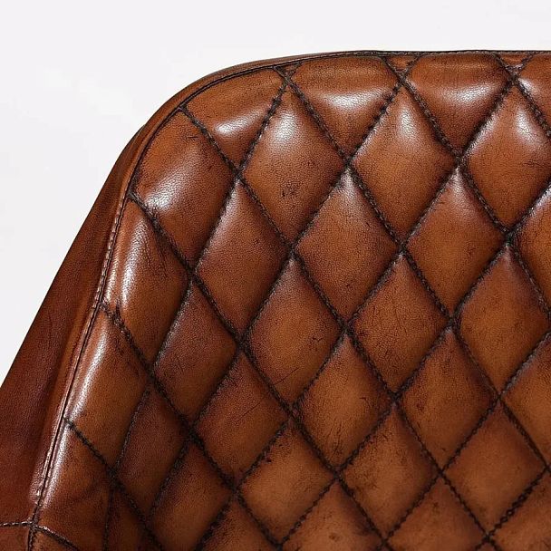 Кресло Secret de Maison Имес Булл/Eames Bull (мод. M-17668), металл/кожа буйвола, античная медь/коричневый - Вид 7