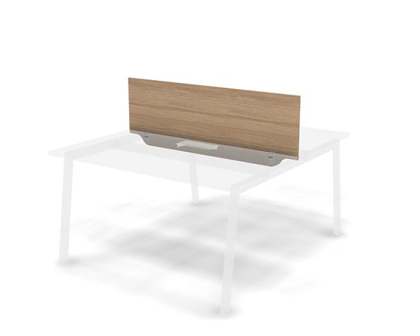 MATRIX 121P042 Экран для двойного стола 1380х16х475 Швейцарский вяз - Вид 1