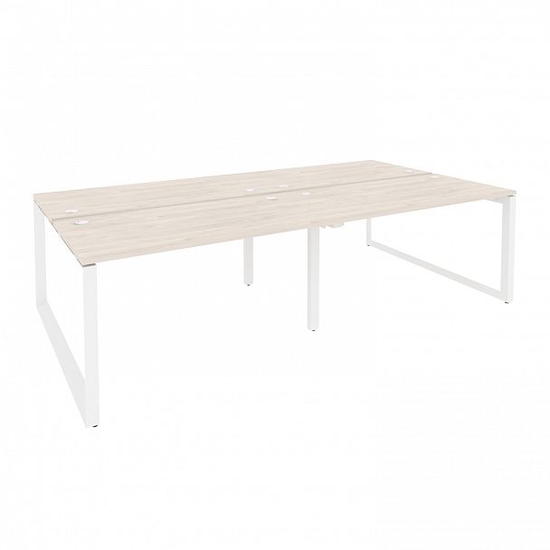 Рабочая станция "Onix" O.MO-D.RS-4.3.7 денвер светлый/белый - Вид 1