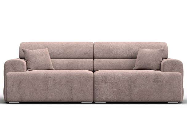 Диван прямой Лига-109 НПБ Велюр бежевый - Вид 2