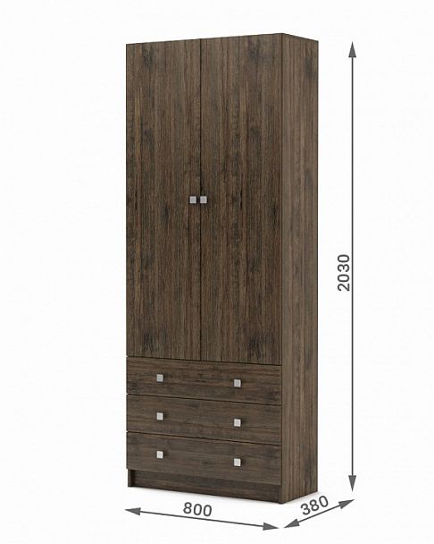 Шкаф платяной Бостон-10 - Вид 2