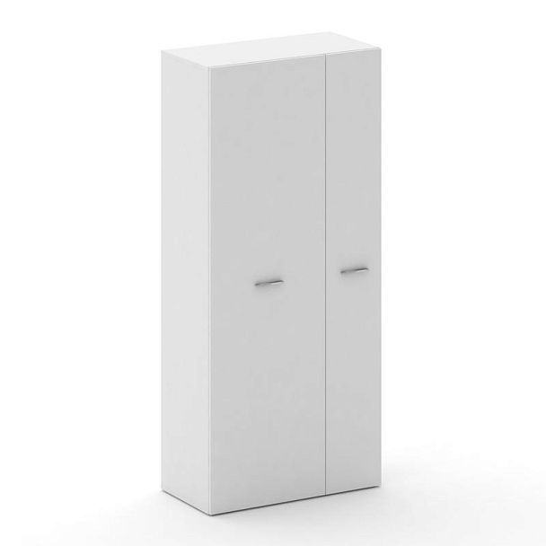 Fresco Гардероб широкий левый FRU.GB-201 (L) Белый Бриллиант UM 896*460*2000 - Вид 1