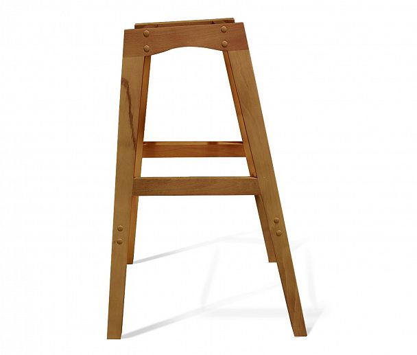 Стул барный Sheffilton SHT-ST36-3/S65 нейтральный серый/светлый орех - Вид 10