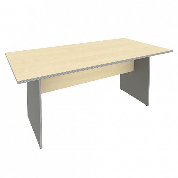 Стол переговорный "Riva" А.ПРГ-2 клен/металлик - Вид 1