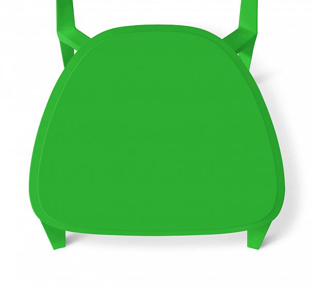 Стул Sheffilton SHT-S111-P зеленый/зеленый, стопируемый - Вид 7