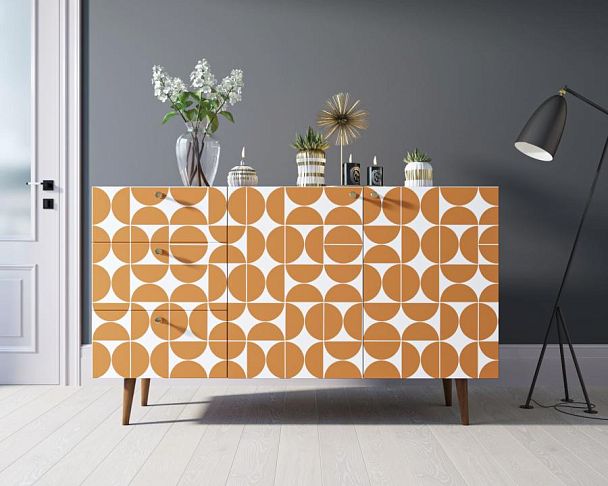 Комод Berber с двумя дверками и ящиками принт 14 арт BB17/Print_14 - Вид 4