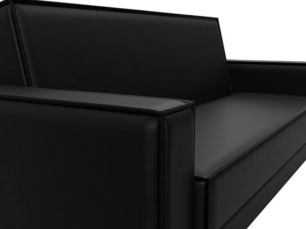 Диван-книжка Куба Экокожа черный - Вид 4