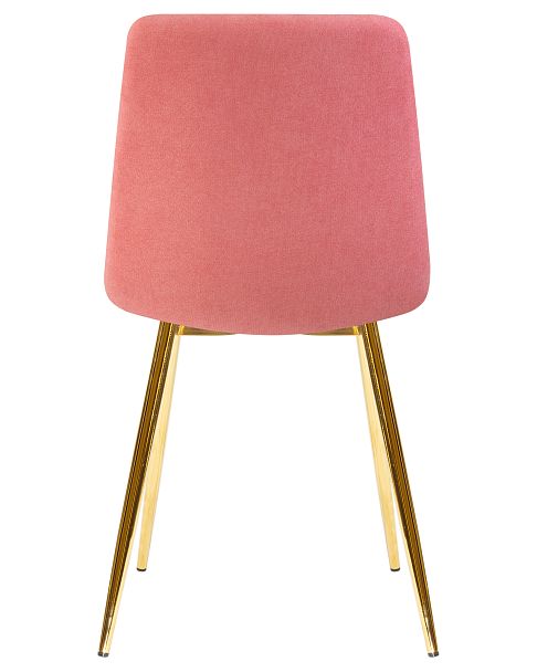 Стул обеденный DOBRIN ALEX (золотые ножки, розовая ткань (UF860-05B)) - Вид 5