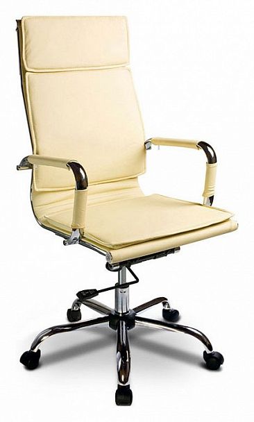 Кресло компьютерное Бюрократ CH-993 слоновая кость - Вид 1