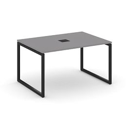 Стайл Проджект Стол переговорный SN-4O.SPRG-001 Серый Пепел/Металл Черный 980*980*750 - Фото предпросмотра