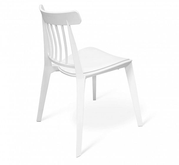 Стул Sheffilton SHT-S108-P белый/белый, стопируемый - Вид 4