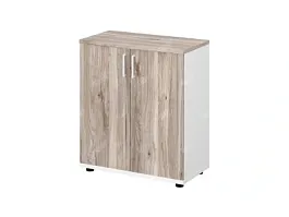 TANDEM RTD048-73U-MA Шкаф закрытый ун-й 730х380х832 Дуб Маувелла/Белый - Фото предпросмотра