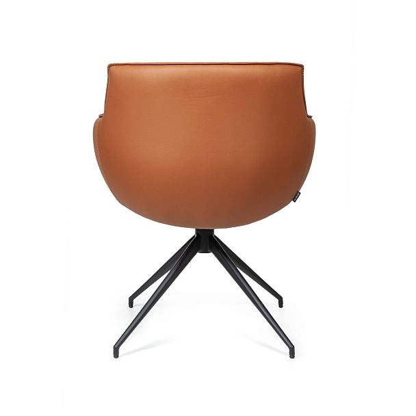 Полукресло Sofia, экокожа soft-touch, терракот - Вид 8