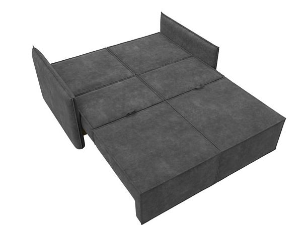 Диван прямой Либерти мини Велюр серый - Вид 10