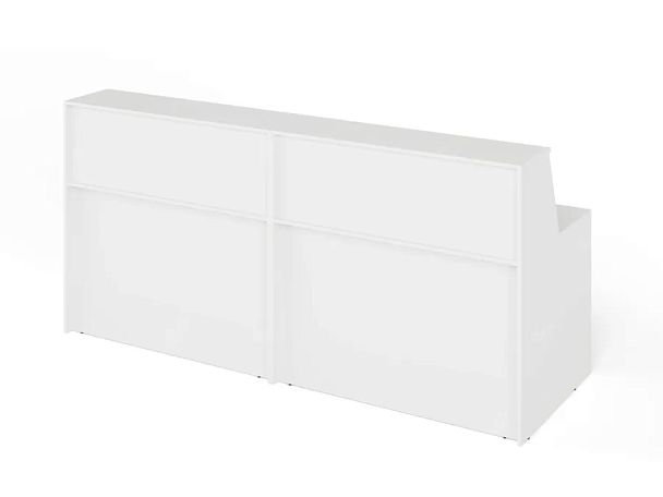 ЛАЙТ / LIGHT RLG074 Двойной ресепшн 240x80x115 Белый - Вид 1