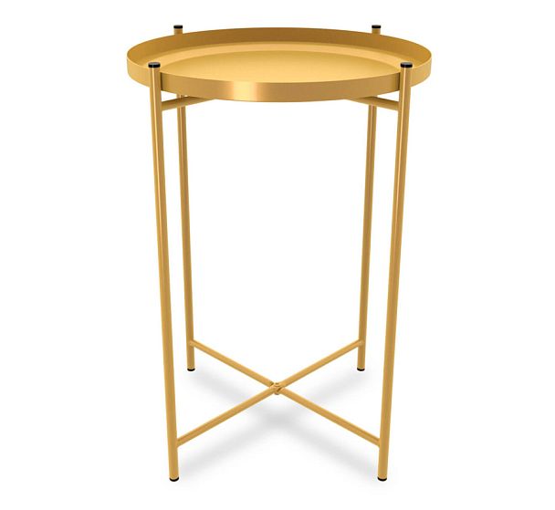 Столик журнальный Sheffilton SHT-CT8 золото - Вид 1