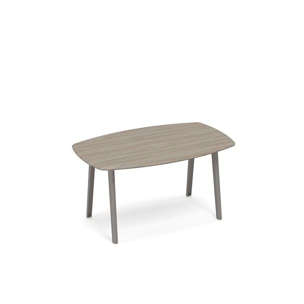 Стол для переговоров овальный METAL Time metal ТМ М1 145 вяз либерти - Вид 1