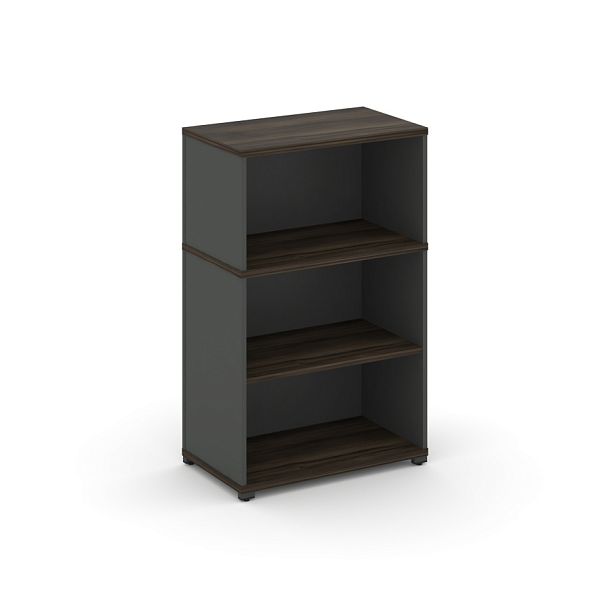 Concept Стеллаж опорный/приставной с надставкой низ. CN.SOPO-003 Дуб Мали/Антрацит/Металл Антрацит 720*420*1140 - Вид 1