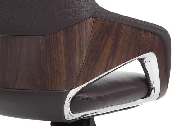 Кресло Aura FK005-A Темно-коричневый - Вид 8