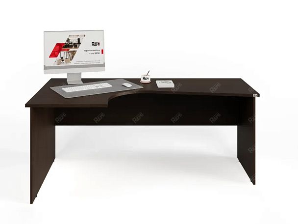 ЛАЙТ / LIGHT RLG005-18x11L Угловой стол 180x110x75 Венге - Вид 2