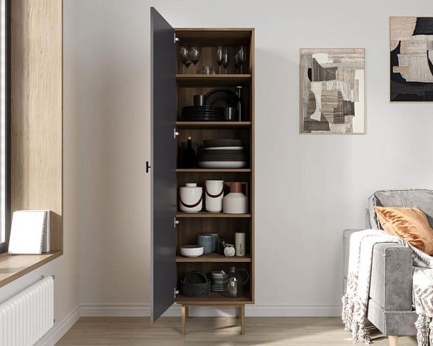 Шкаф c одной дверкой Emerson арт EM101/7024/L - Вид 2