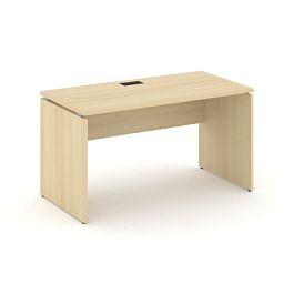 Стайл Проджект Стол письменный SN-D.SP-021 Акация Лорка/Черная Заглушка 980*800*750 - Фото предпросмотра