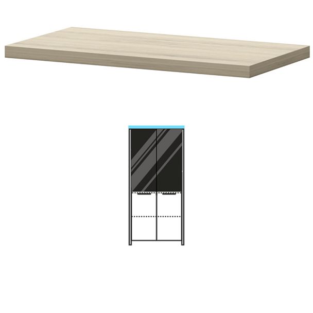 Топ КТ-73.38 Кронберг 858x441x38 Акцент - Вид 1