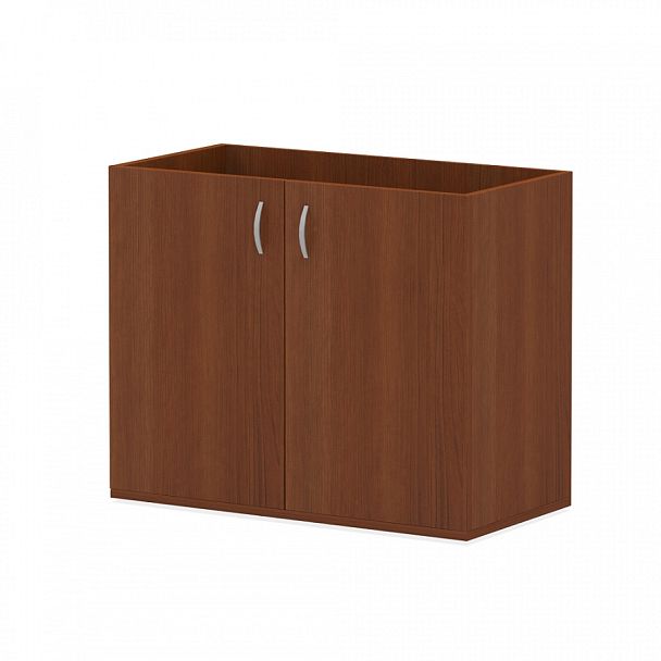 Шкаф (необходим топ) "Лидер"  ПК-ЛДР-Ш73Х90/35-В1-35 миланский орех светлый - Вид 1