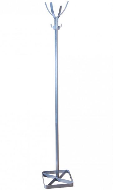Вешалка напольная Крауз-4 310х310х1860 металлик "Вешалки" ТК-002561000838 серый - Вид 1