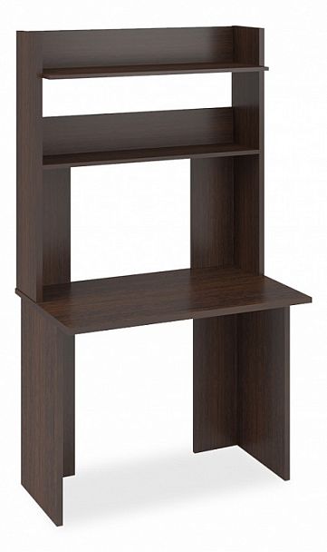 Стол компьютерный Домино Lite СКЛ-Прям100(без тумбы)+НКЛХ-100 Венге - Вид 1